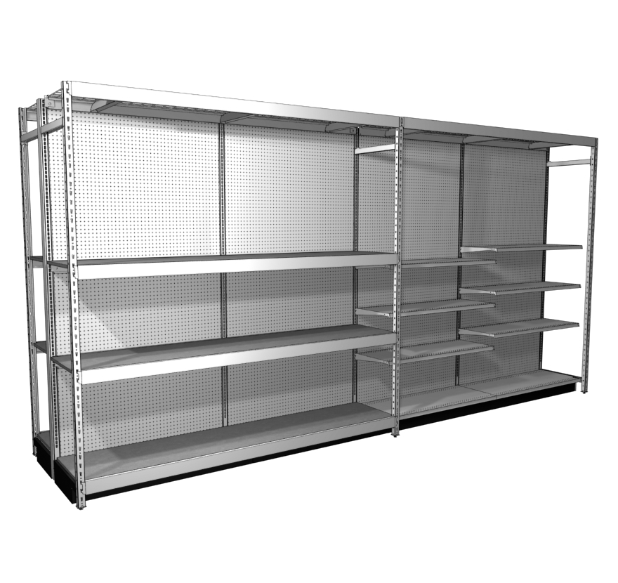 Multi Function Lozier, Lozier Shelving Assembly Instructions
