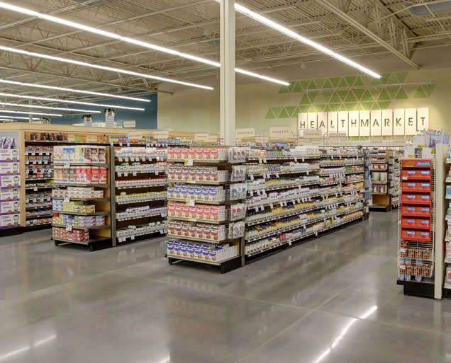 Modern store using current Lozier fixtures