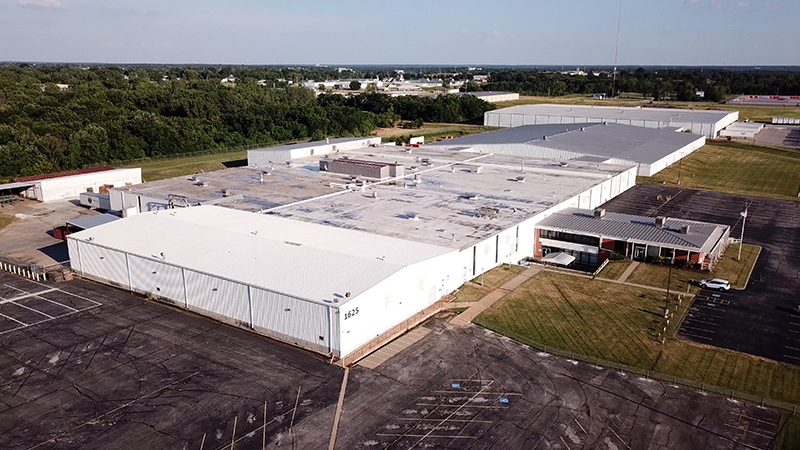 Lozier Joplin, MO campus aerial view