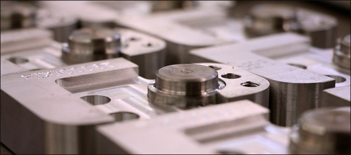 Close up of tooling elements