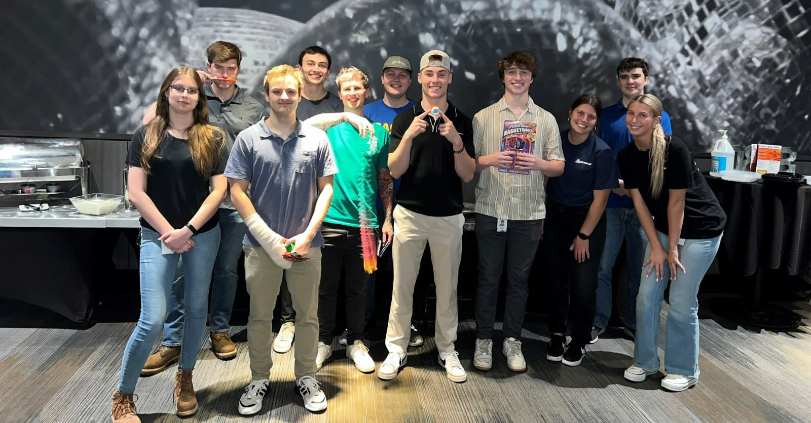 Omaha interns take group outing to Dave and Buster’s
