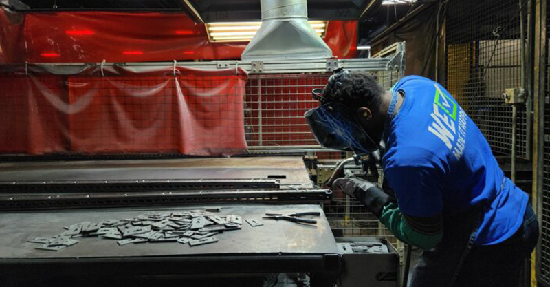 Welder certification classes offer employees like Dominique Clark opportunities to learn new skills and advance his career