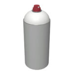 Aerosol Paint Can, 12oz.