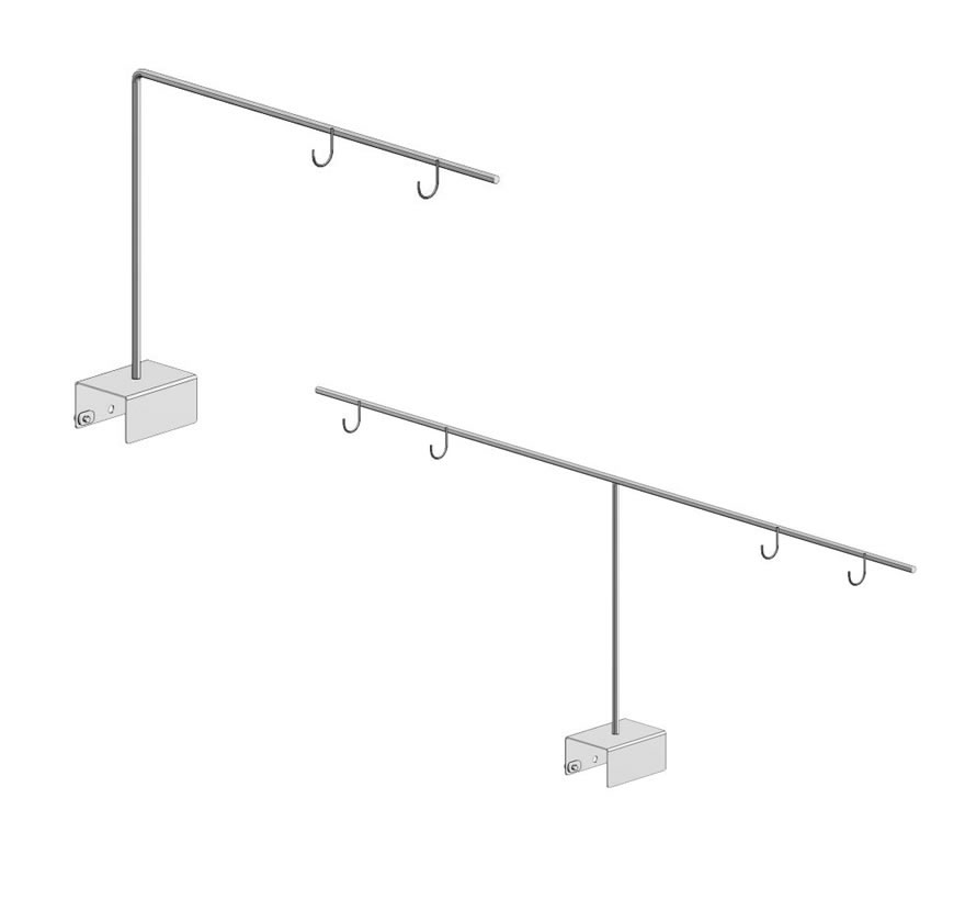 Category Aisle Sign Holder