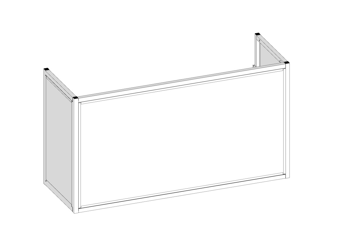 Retail Shelving Freestanding Displays HD Dump bin frame
