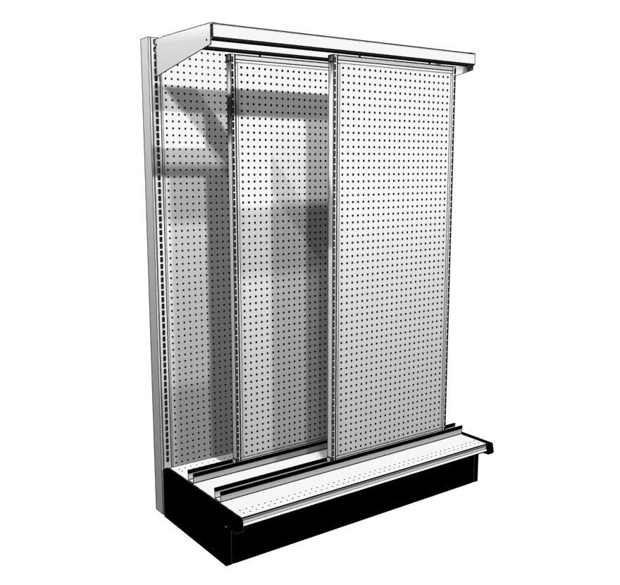 Heavy Duty Sliding Display System - Lozier