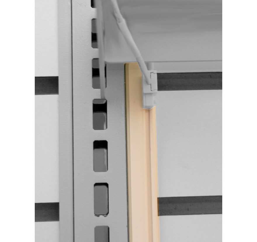 Retail Shelving Accessories Quick Connect Light Power Track Lozier
