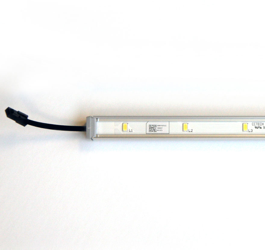 Retail Shelving Accessories Quick Connect Standard Output Light Detail Lozier