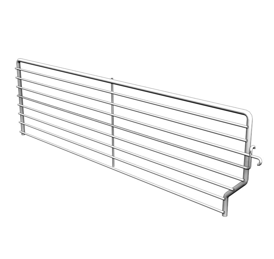 Retail Shelving Accessories Wire Binning Dividers Lozier