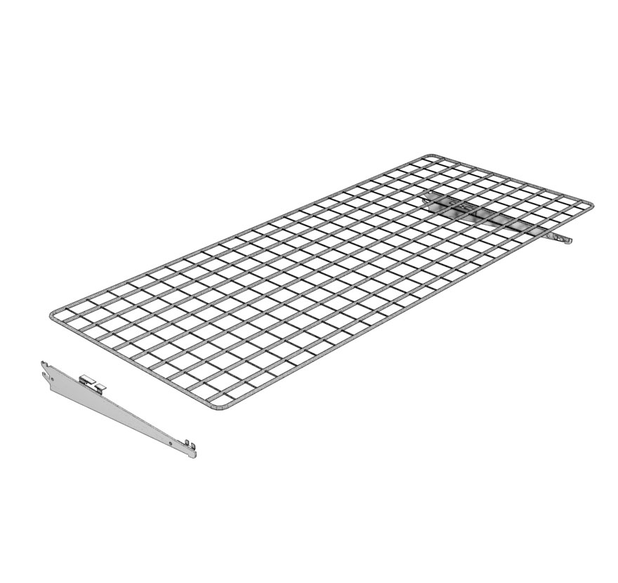 Retail Shelving Accessories Wiregrid Separator Lozier