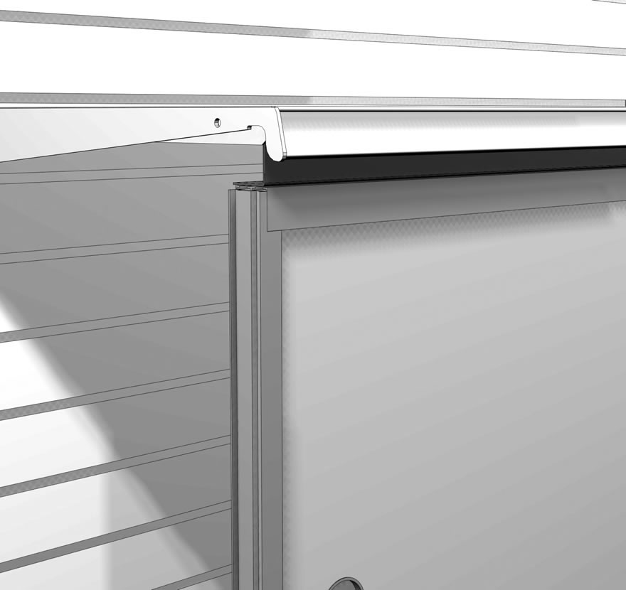 Door Kit Gap Filler Hardboard Glass Lozier
