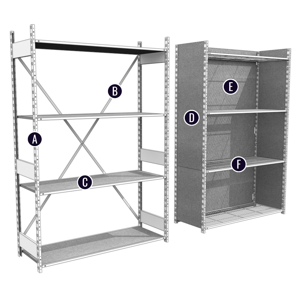 S-Series Storage Shelving