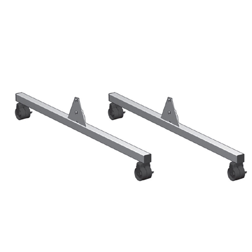 Two Way Merchandiser Leg Kit with Casters