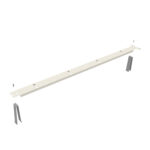 Wall End Display Gondola Top Rail